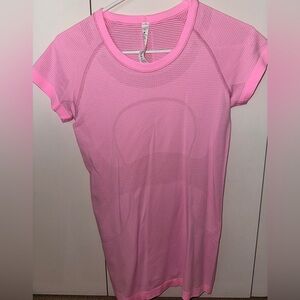 Lululemon Swiftly Tech Long Sleeve - Bright Pink